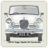 Singer Gazelle IIIA Convertible 1959-61 Coaster 2